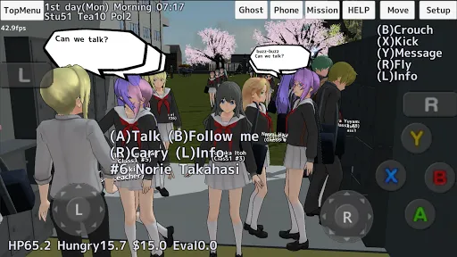 School Girls Simulator Screenshots