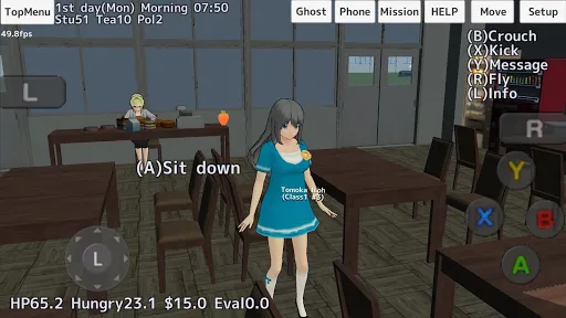 School Girls Simulator Screenshots