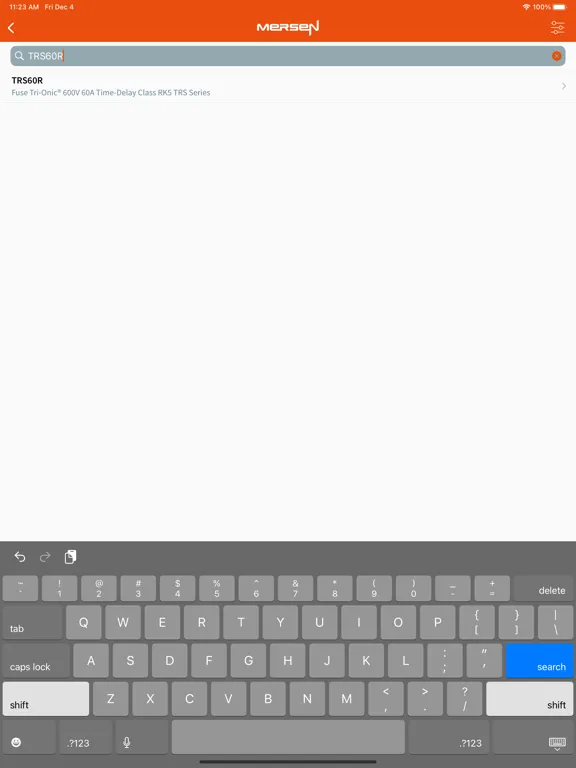 تصاویر EU Mersen Product Recognition iPad 