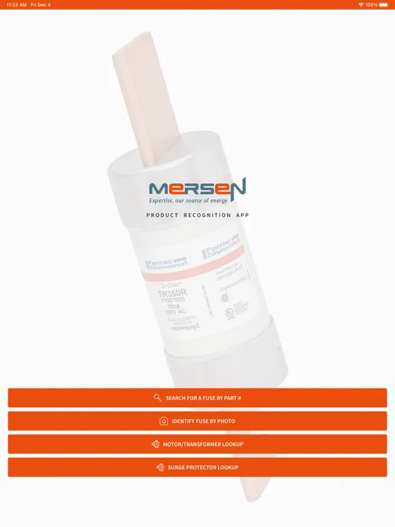 صور Mersen Product Recognition App iPad 