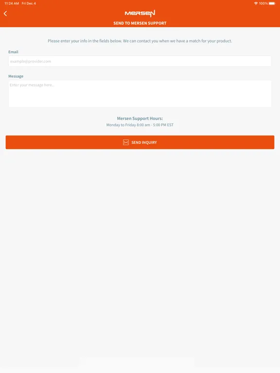 صور Mersen Product Recognition App iPad 