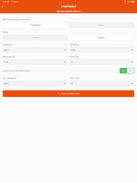 صور Mersen Product Recognition App iPad 
