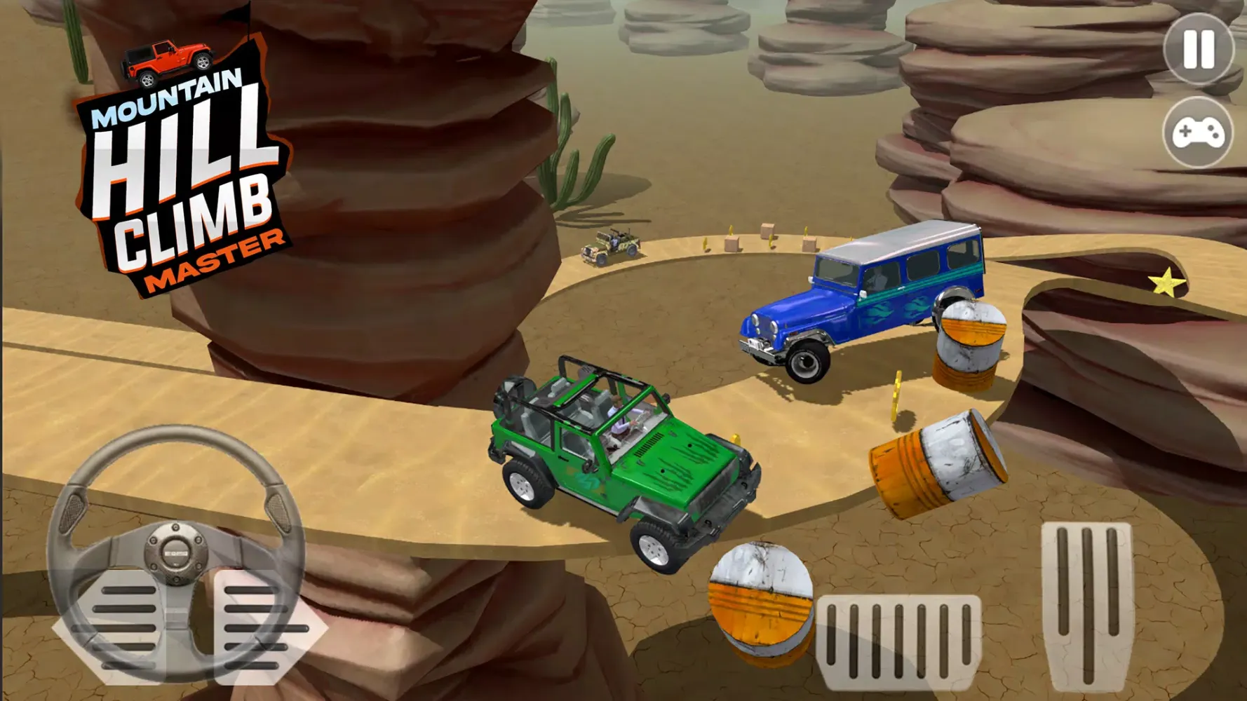 Mountain hill climb Master 4x4 स्क्रीनशॉट