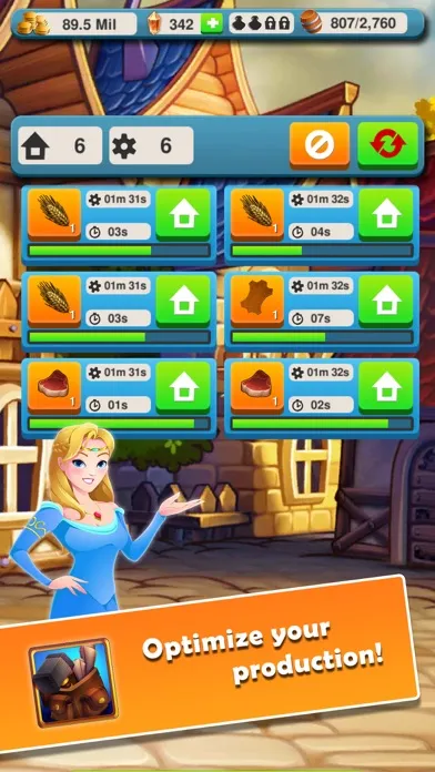 Tangkapan layar Idle Crafting Kingdom