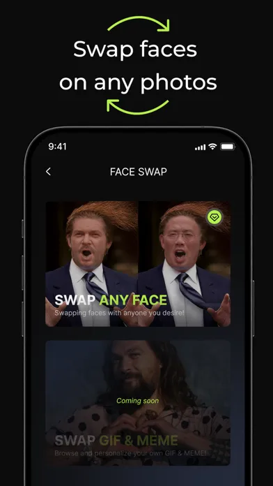 Zrzuty ekranu AlterMe: AI Portrait Generator