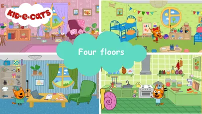 Capturas de tela do Kid-E-Cats Playhouse