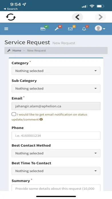 Скриншоты Mi Property Portal
