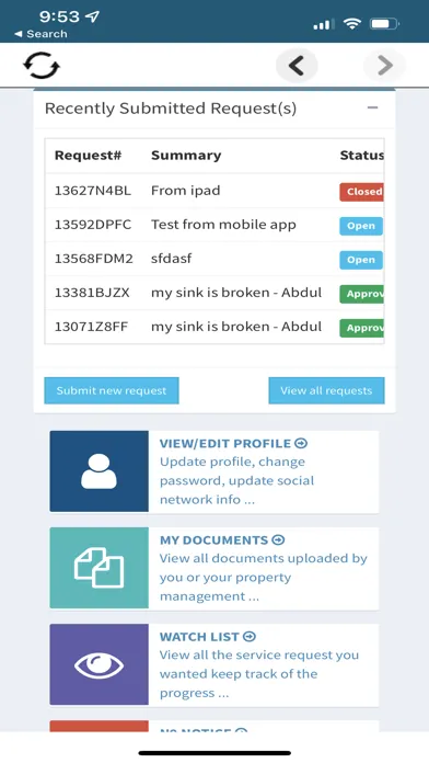 Скриншоты Mi Property Portal