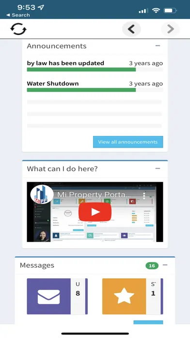 Скриншоты Mi Property Portal