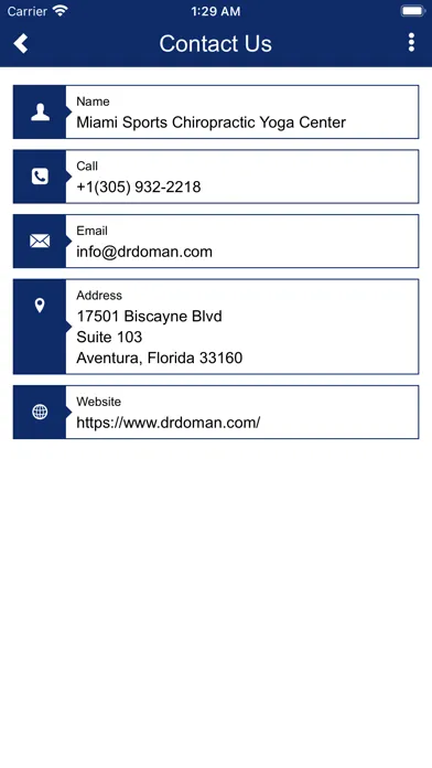 Miami Sports Chiro and Yoga Ekran Görüntüleri