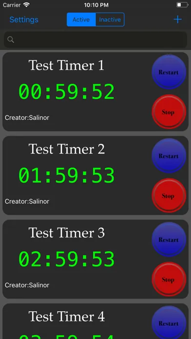 Synced Timer+ স্ক্রিনশট