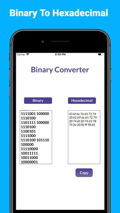Скриншоты Binary Converter Calculator+