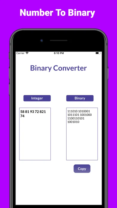 Скриншоты Binary Converter Calculator+