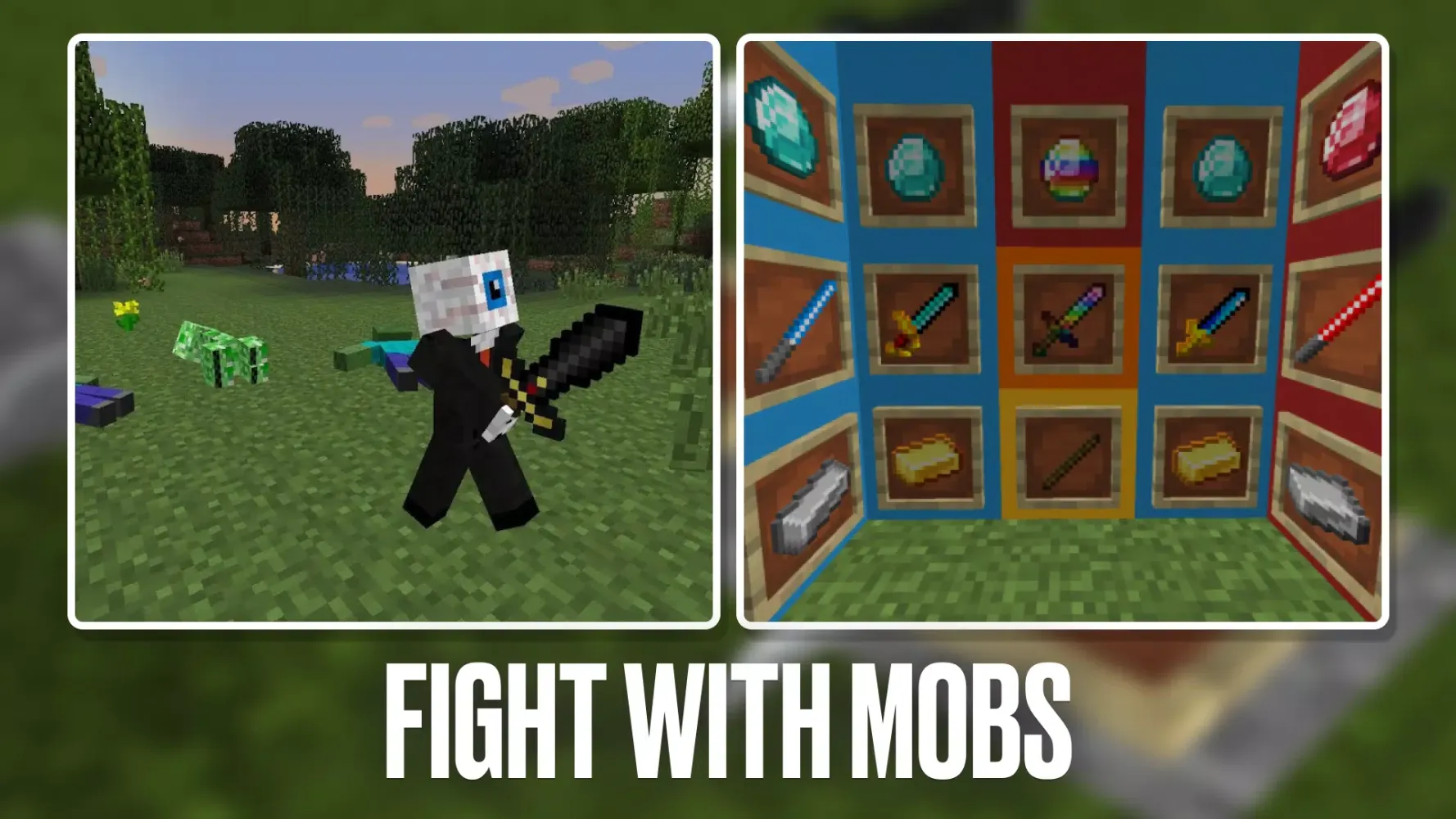 Captures d'écran de Katana Sword for Minecraft Mod