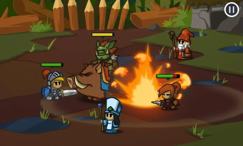 Capturas de tela do Battleheart