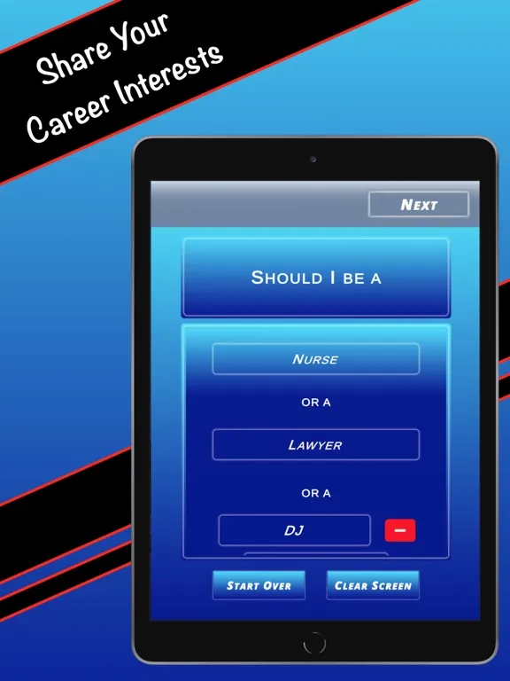 Career Decision Maker iPad  Ekran Görüntüleri