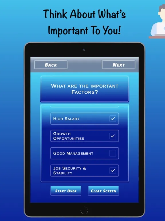 Career Decision Maker iPad  Ekran Görüntüleri