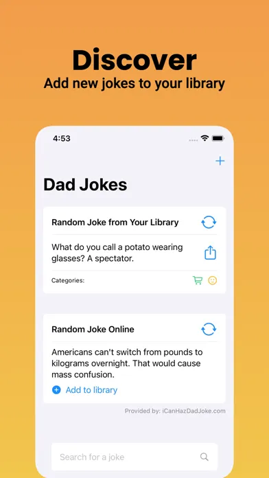 Dad Jokes - Jokes and Puns Screenshots