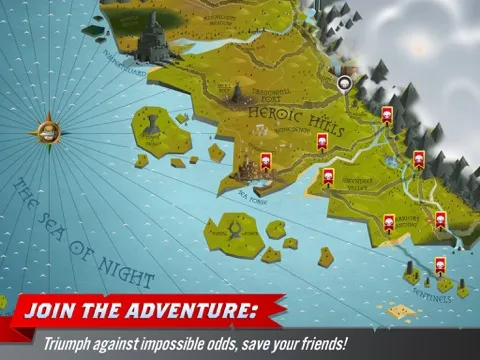 World of Warriors: Quest iPad 应用截图