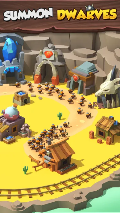 Tiny Miners: Clicker Game应用截图