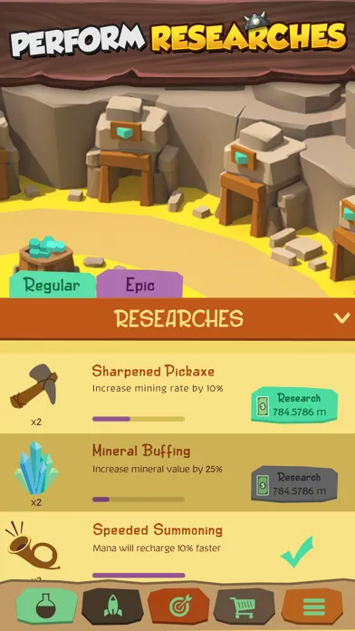 Tiny Miners: Clicker Game应用截图