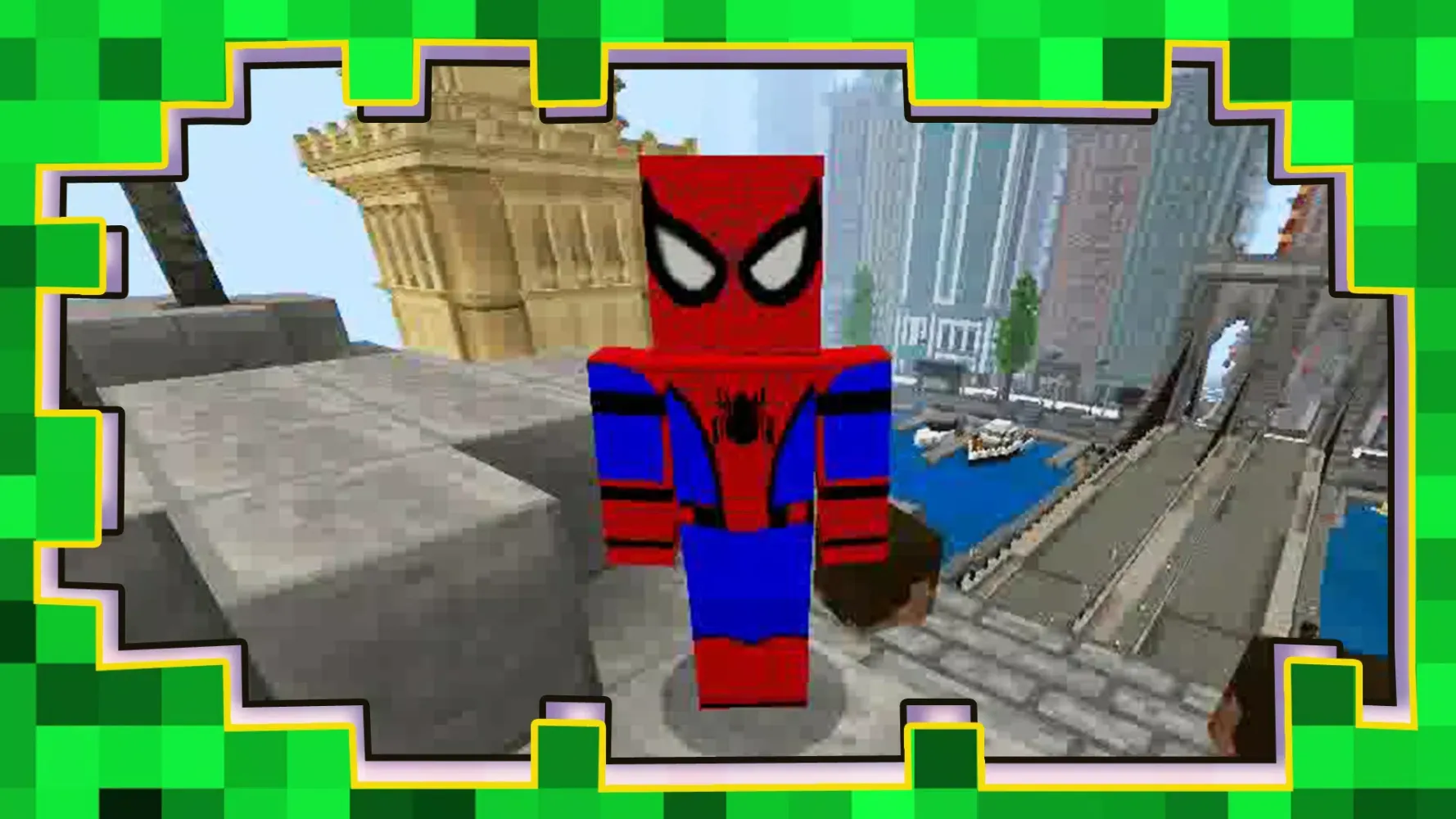 Spider-Man Minecraft Game Mod應用截圖
