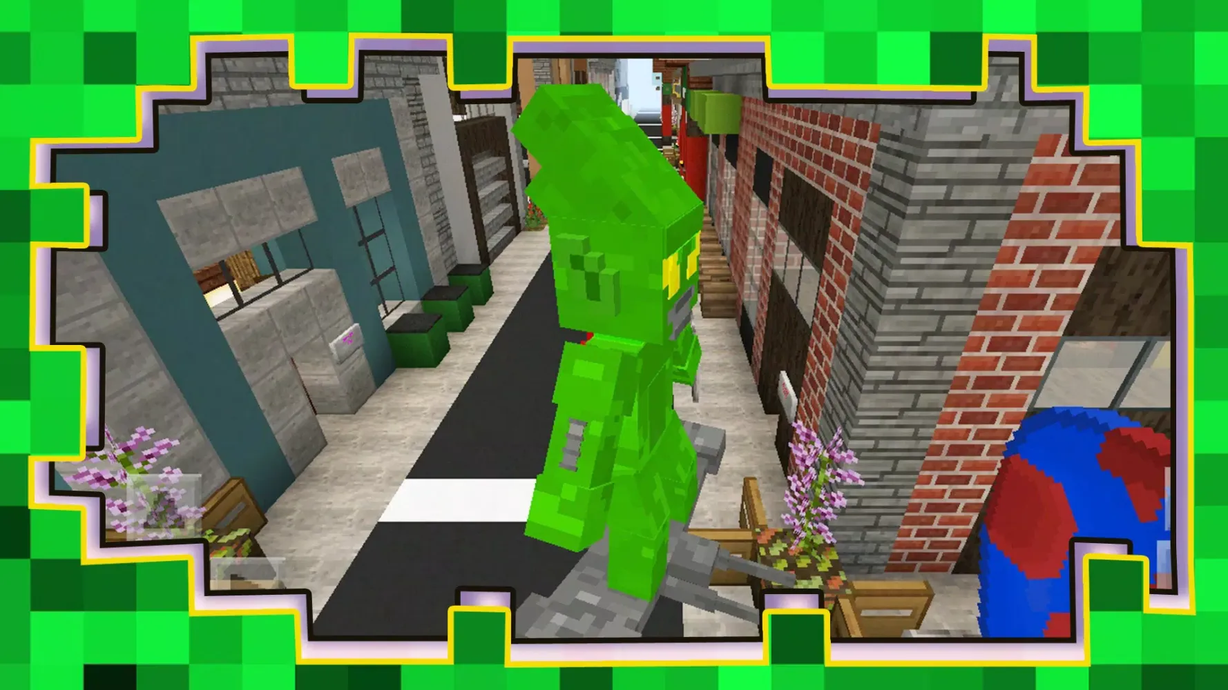 Spider-Man Minecraft Game Mod應用截圖