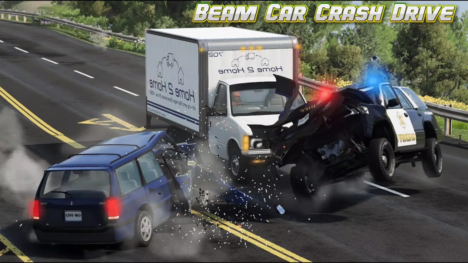 Beam Drive Car Crash Simulator Screenshots