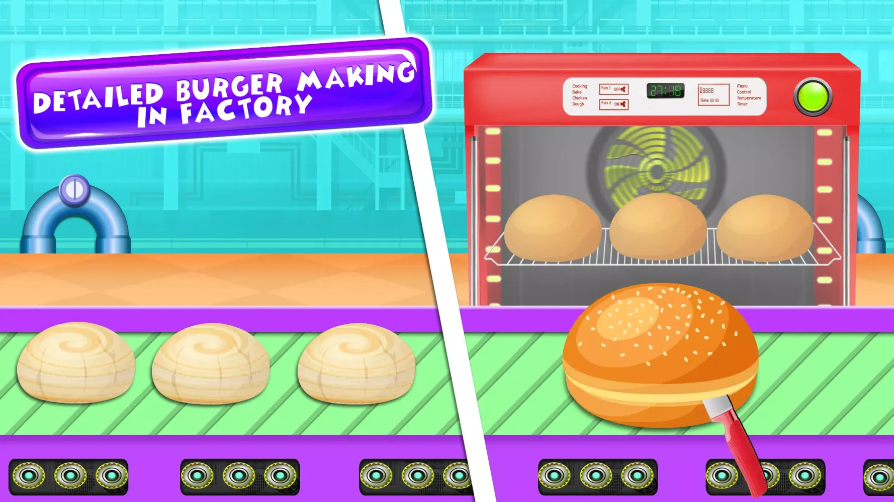 Burger Factory Tycoon Chef Screenshots