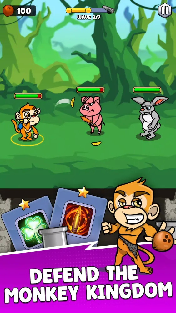 Screenshot di Monkey Mayhem