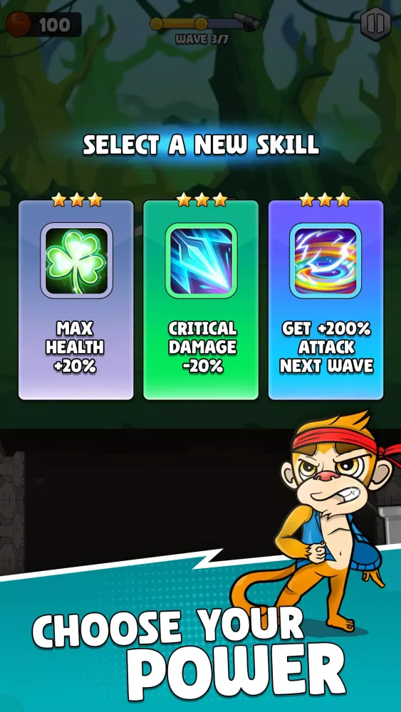 Screenshot di Monkey Mayhem