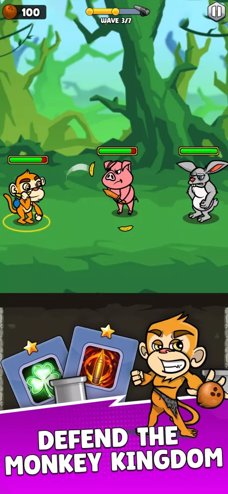 Screenshot di Monkey Mayhem