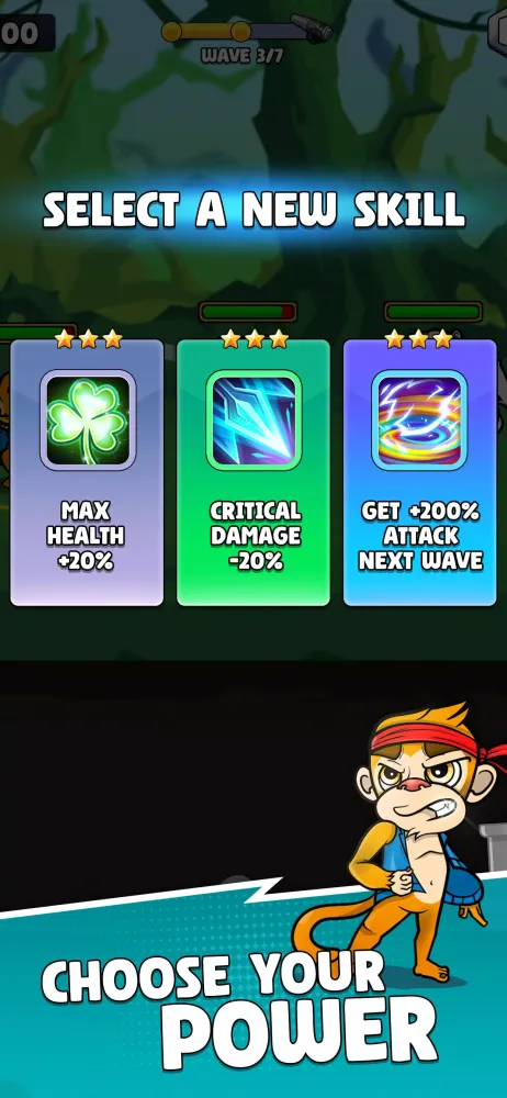 Screenshot di Monkey Mayhem