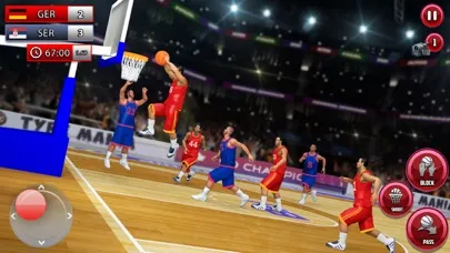 Capturas de pantalla de Real Dunk Basketball Games