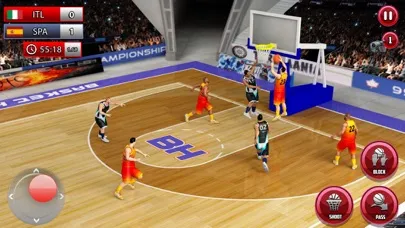 Capturas de pantalla de Real Dunk Basketball Games