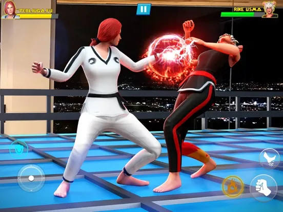 Capturas de tela do Kung Fu Karate: Fighting Games iPad 