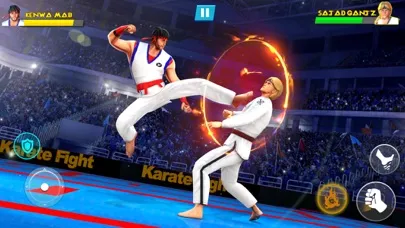Capturas de tela do Kung Fu Karate: Fighting Games