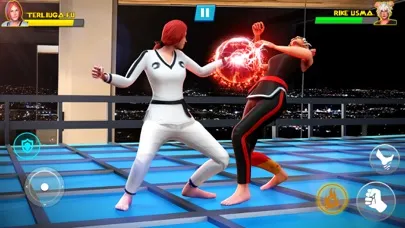 Capturas de tela do Kung Fu Karate: Fighting Games