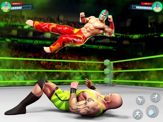 Zrzuty ekranu Wrestling Games Revolution 3D iPad 