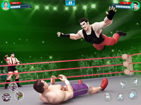 Zrzuty ekranu Wrestling Games Revolution 3D iPad 