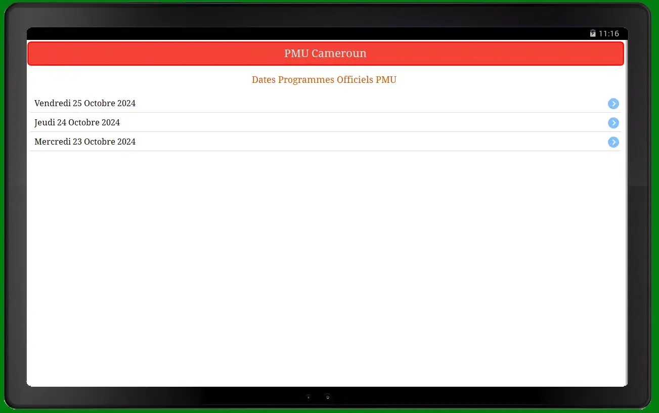 تصاویر Résultat PMU Cameroun