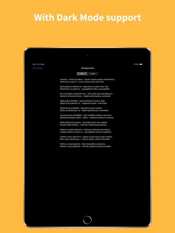 Capturas de pantalla de Mirror of Dhamma iPad 