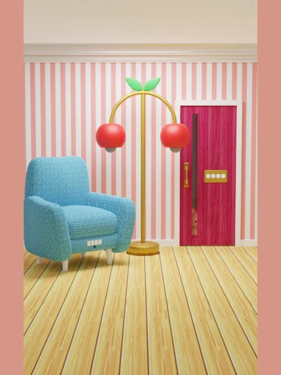 Ảnh chụp màn hình của Cat & Escape Game Cherry Room iPad 