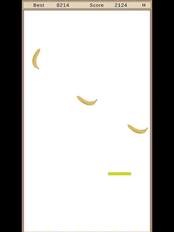 Capturas de tela do Don't drop bananas game iPad 