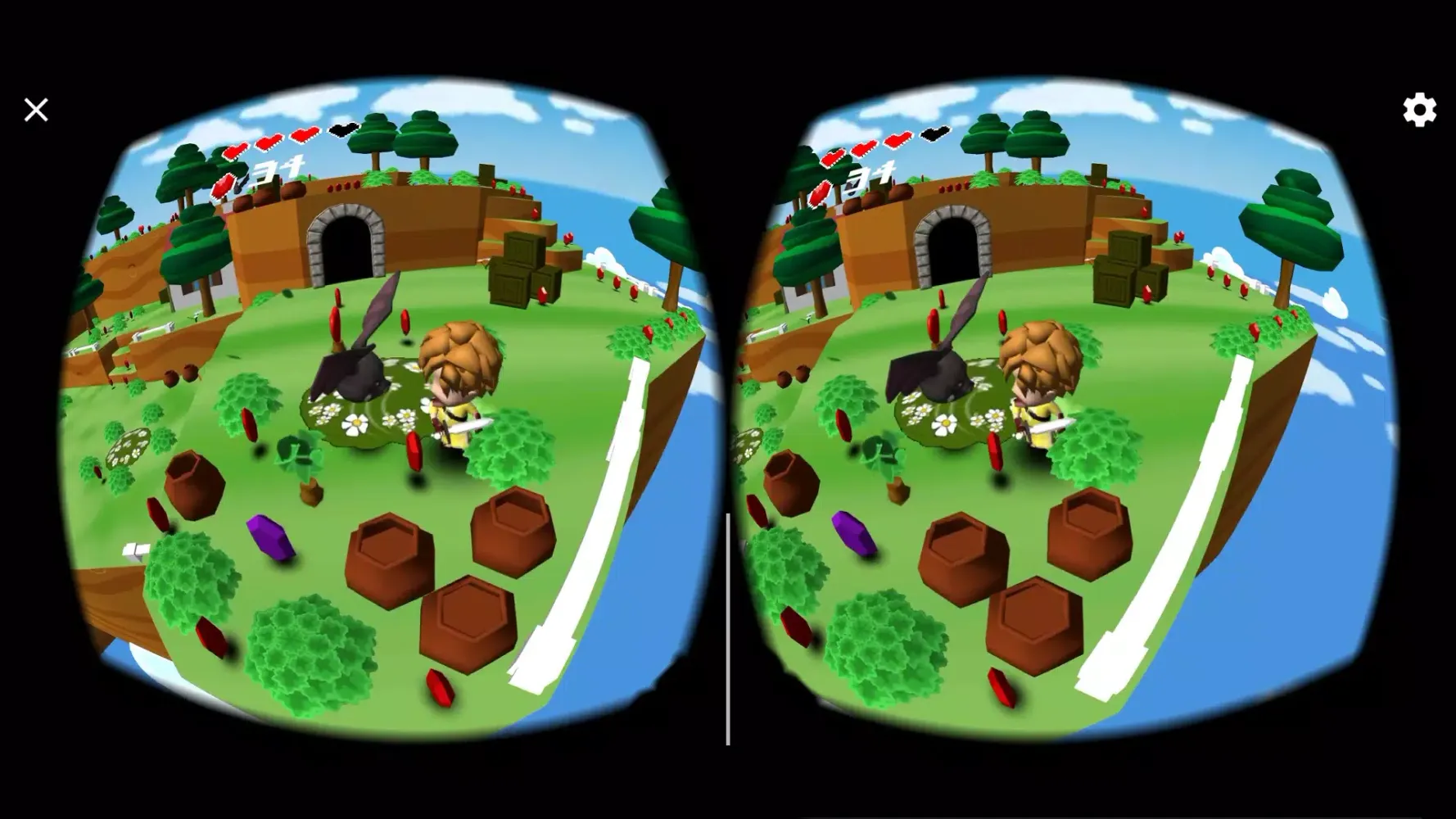 Capturas de pantalla de The Lost Rupees - 3D VR Game