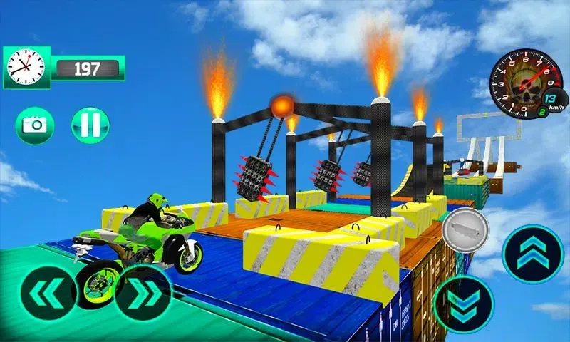 Impossible Bike Racing Stunt Fever Ekran Görüntüleri