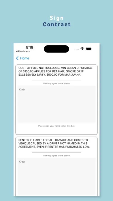 Mobile Pre-Check-in應用截圖