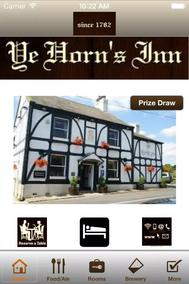 Capturas de tela do Ye Horns Inn