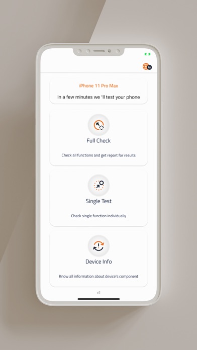 Zrzuty ekranu Mobilemasr - Phone Checker