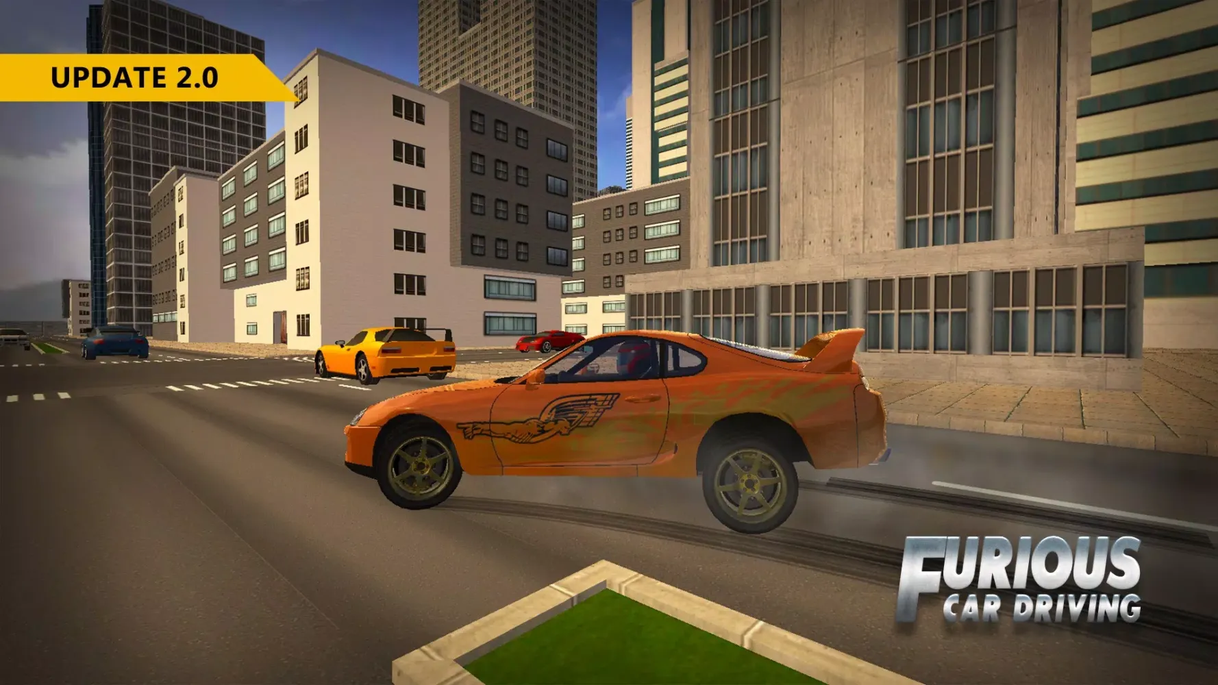 ภาพหน้าจอของ Furious Car Driving 2024